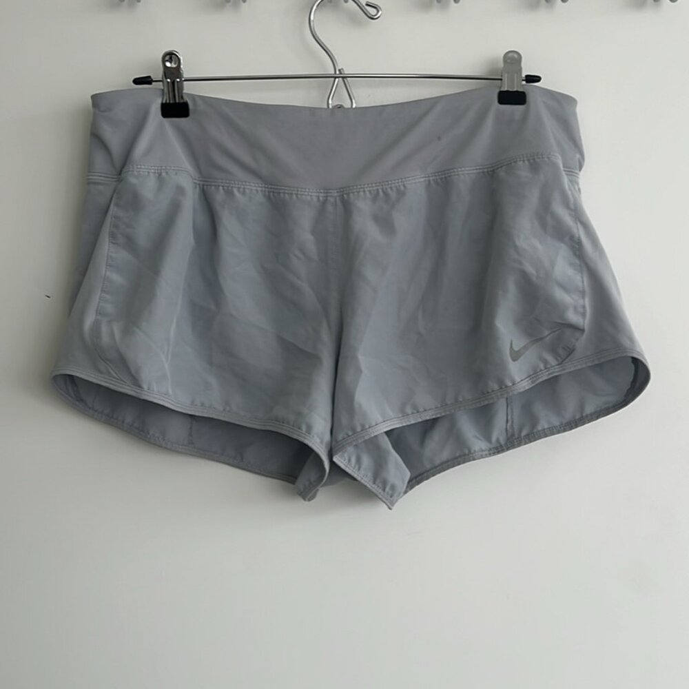 Nike Athletic Shorts Gray, Size XL